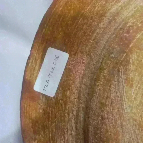 Kokopelli fertility music art wall hanging mexico handmade ceramic large - Picture 7 of 16